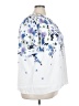 Kasper Floral White Short Sleeve Blouse Size 3X - photo 4