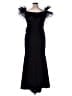Xscape 100% Polyamide Black Cocktail Dress Size 16 - photo 2