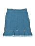 Deux Par Deux Tweed Blue Denim Skirt Size 5 - photo 1