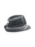 Unbranded Gray Black Fedora One size - photo 1