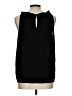 Ann Taylor Black Sleeveless Blouse Size L - photo 2