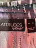 Attitudes by Renee 100% Rayon Animal Print Silver Long Sleeve Button-Down Shirt Size XL - photo 7
