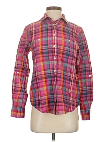Lauren by Ralph Lauren Long Sleeve Button-Down Shirt (view 1)