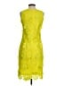Nina Leonard 100% Polyester Yellow Cocktail Dress Size XS - photo 2