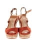 Pedder Red Orange Wedges Size EU 37 - photo 2