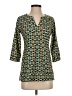 Jude Connally Teal 3/4 Sleeve Blouse Size XS - photo 1