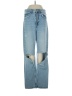 Zara Color Block Blue Jeans Size 4 - photo 1