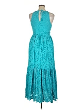 beige lace dress for women Miss Circle Women Pallas Beige Lace Trim Crochet Mermaid Maxi Dress main image 0