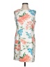 Amanda Lane Floral Ivory Cocktail Dress Size 10 (petite) - photo 1