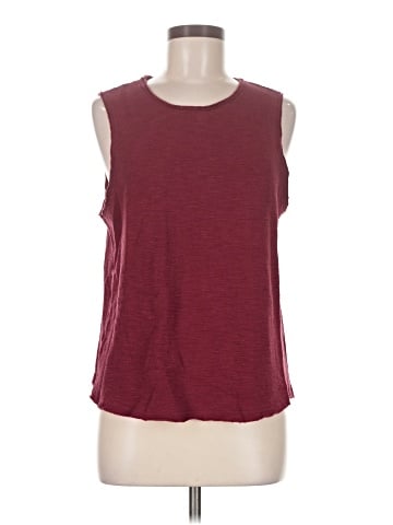 Listicle Sleeveless T-Shirt (view 1)