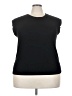 Ebb & Flow Black Short Sleeve Top Size 3X - photo 1