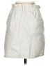 MNG Solid White Casual Skirt Size S - photo 2