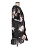 Unbranded Floral Black Casual Dress Size L - photo 4