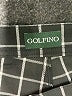 Golfino Plaid Black Casual Pants Size 8 - photo 7
