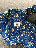 Unbranded 100% Polyester Blue Short Sleeve Blouse Size M - photo 8