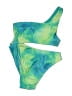 Devon Windsor Tie-dye Green One Piece Swimsuit Size M - photo 1