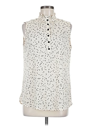 dalia Sleeveless Button-Down Shirt (view 1)