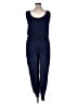 Michael Stars Solid Blue Jumpsuit Size XL (3) - photo 2