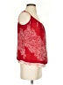 CAbi 100% Polyester Red Sleeveless Blouse Size S - photo 4