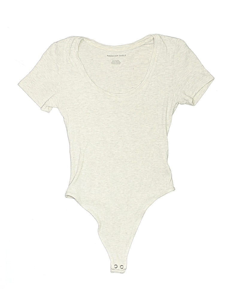 Pre-owned American Eagle Outfitters Bodysuit In Gray