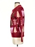Holiday Time Argyle Burgundy Pullover Sweater Size XS - photo 5