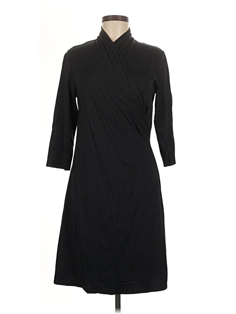 Pre-owned J. Mclaughlin Casual Dress In Black