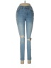 Lucky Brand Hearts Blue Jeans Size 6 - photo 1