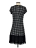 MICHAEL Michael Kors Checkered-gingham Black Casual Dress Size XS - photo 2