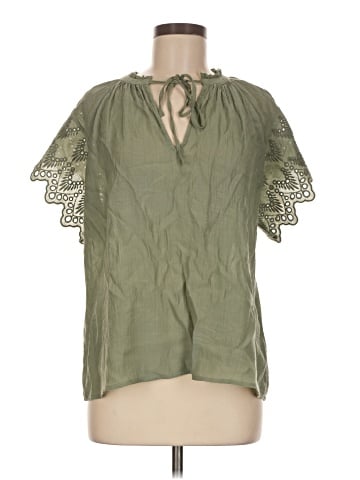 Chelsea & Theodore Short Sleeve Blouse (view 1)