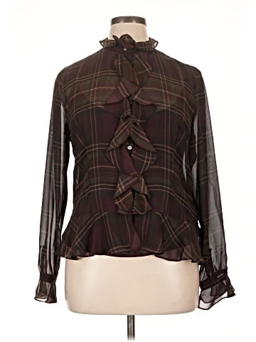 Chaps Long Sleeve Blouse (view 1)