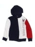 Tommy Hilfiger Color Block White Zip Up Hoodie Size 7 - photo 1