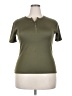 Unbranded Green Short Sleeve Top Size XXL (estimated) - photo 1