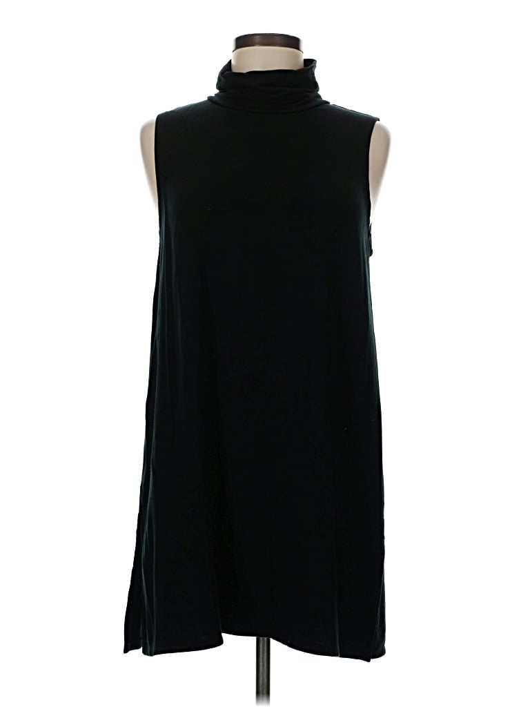 Pre-owned Garnet Hill Casual Dress In Black