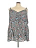 Torrid Blue Sleeveless Blouse Size 5X Plus (6) - photo 1