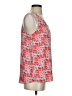 Ann Taylor LOFT 100% Polyester Red Sleeveless Blouse Size S - photo 4