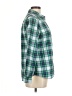 L.L.Bean Plaid Green Long Sleeve Button-Down Shirt Size M (petite) - photo 4