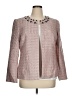Tahari by ASL 100% Polyester Tweed Pink Blazer Size 16 - photo 1
