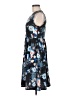 Unbranded Floral Blue Cocktail Dress Size M - photo 5