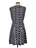 BCBGMAXAZRIA Tweed Blue Casual Dress Size L - photo 2