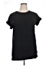 Unbranded Solid Black Short Sleeve T-Shirt Size XL (estimated) - photo 1