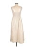 Shein 100% Polyester Ivory Casual Dress Size 6 - photo 2