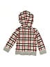 Monica + Andy Plaid Gray Zip Up Hoodie Size 2T - photo 2