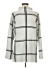 Shein Plaid Silver Turtleneck Sweater Size 8 - 10 - photo 1