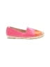 J.Crew Color Block Pink Flats Size 7 1/2 - photo 1