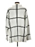 Shein Plaid Silver Turtleneck Sweater Size 8 - 10 - photo 2