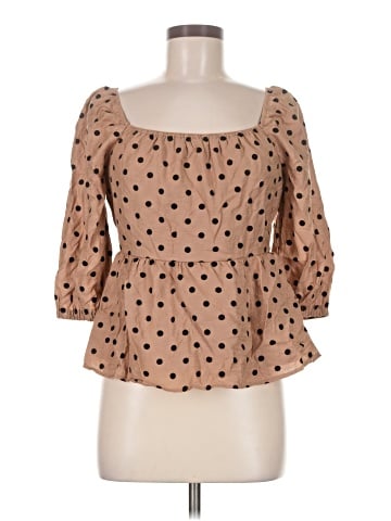 Blu Pepper 3/4 Sleeve Blouse (view 1)