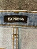 Express Solid Blue Jeans Size 36 waist - photo 4