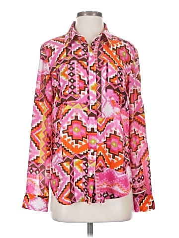 Jones New York Sport Long Sleeve Blouse (view 1)