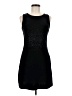 I.N. San Francisco Solid Black Cocktail Dress Size M - photo 1