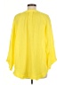 9 Seed 100% Cotton Yellow 3/4 Sleeve Blouse Size Med - Lg - photo 2